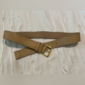 Prada camel belt